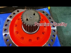 Poclain serii MS silnik hydrauliczny wysokiego momentu obrotowego czerwony MS50 niskiej prędkości