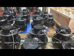 Silnik hydrauliczny mcr03 z hamulcem