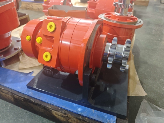 Ciężkie żelazo odlewane 100-125 r/min Silnik tłokowy hydrauliczny z dostosowanym kolorem