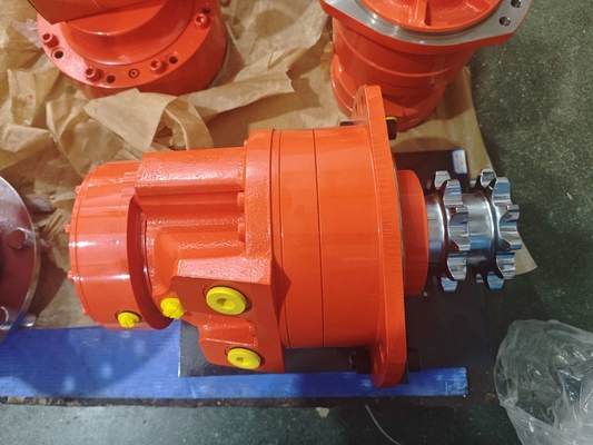 Ciężkie żelazo odlewane 100-125 r/min Silnik tłokowy hydrauliczny z dostosowanym kolorem