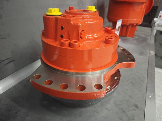 MCR SERIES Silnik hydrauliczny dużych prędkości z hydraulicznym układem sterowania tłokami