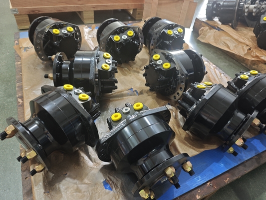 Silnik hydrauliczny o dużym momentu obrotowym z zwiększoną mocą silnika do zastosowań ciężkich