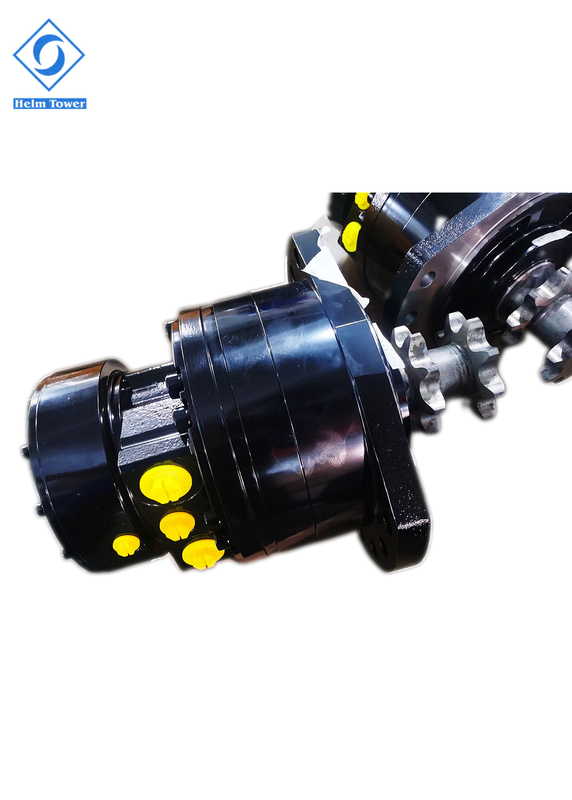Rexroth MCR05 Hydrauliczny silnik koła o niskiej prędkości i wysokim momencie obrotowym z hamulcem, podwójna kontrola prędkości