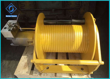 Przemysłowa mini hydrauliczna wciągarka z napędem Dostosowana kolorystyka do łodzi krewetkowej